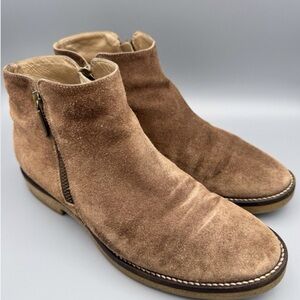 Women's Italian Suede Ankle Booties